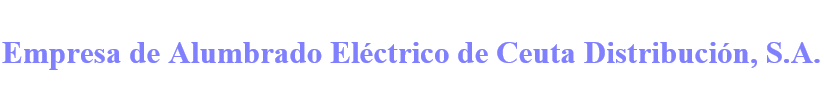 Logo e-distribucion ceuta